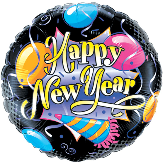 Happy New Year Balloon